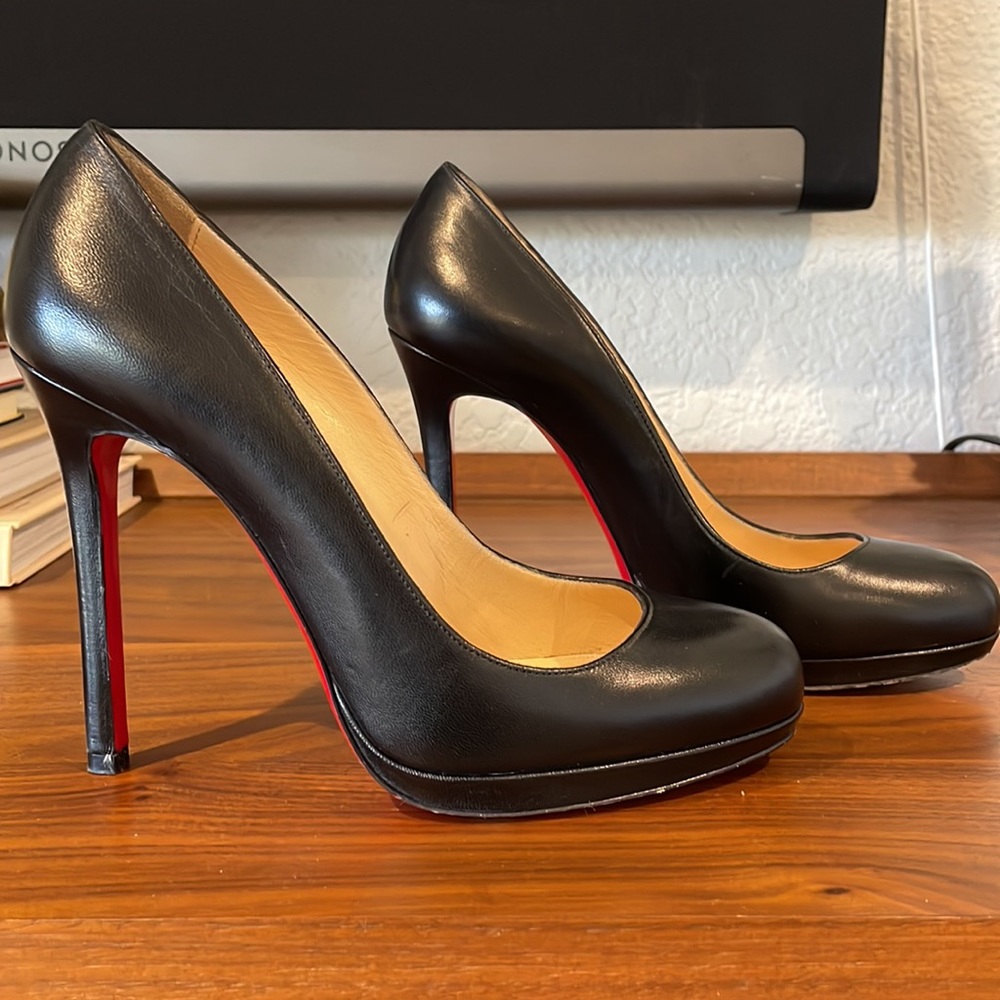 Christian Louboutin Heels.  Size 37.5